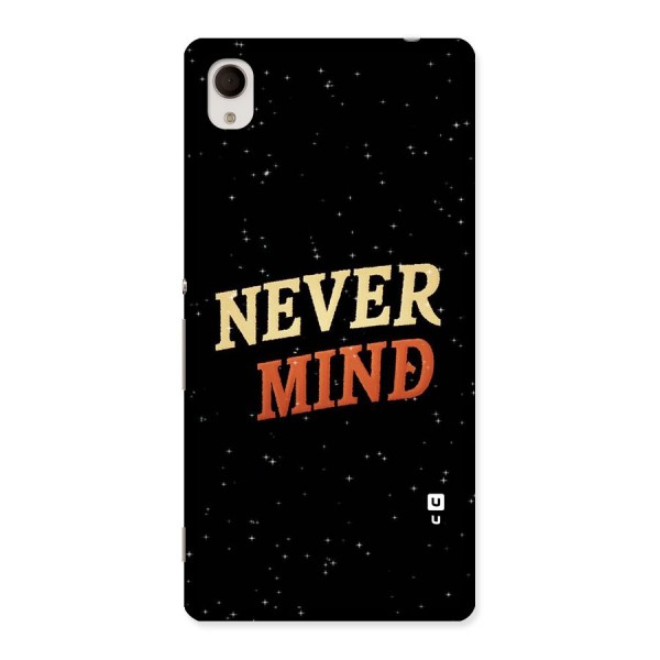 Never Mind Design Back Case for Sony Xperia M4