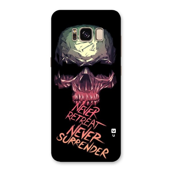 Never Retreat Back Case for Galaxy S8