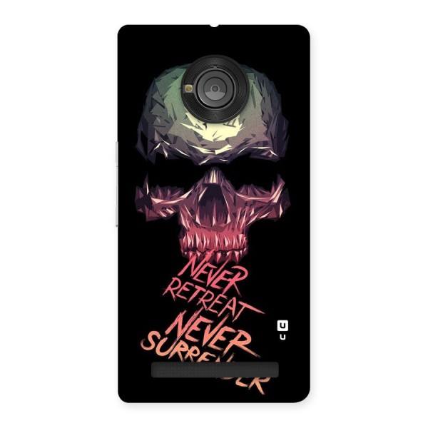 Never Retreat Back Case for Yu Yuphoria