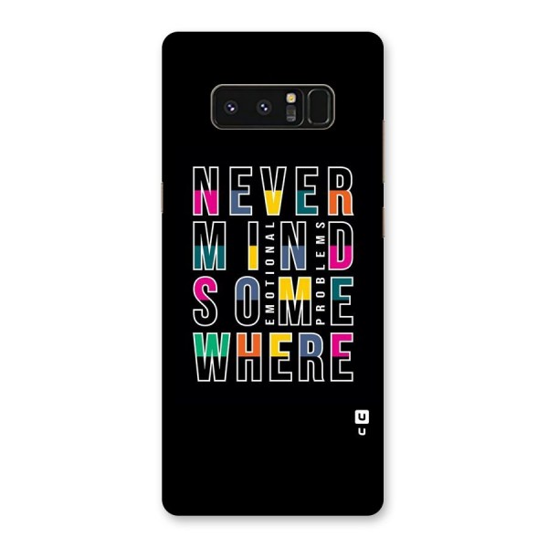 Nevermind Somewhere Back Case for Galaxy Note 8