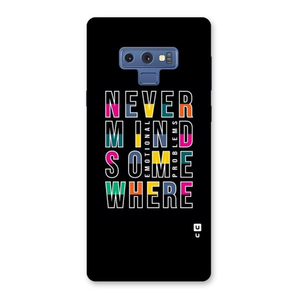 Nevermind Somewhere Back Case for Galaxy Note 9