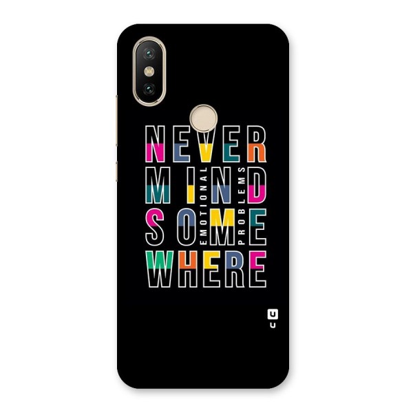 Nevermind Somewhere Back Case for Mi A2