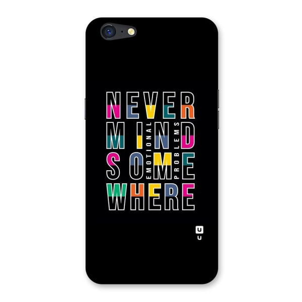 Nevermind Somewhere Back Case for Oppo A71