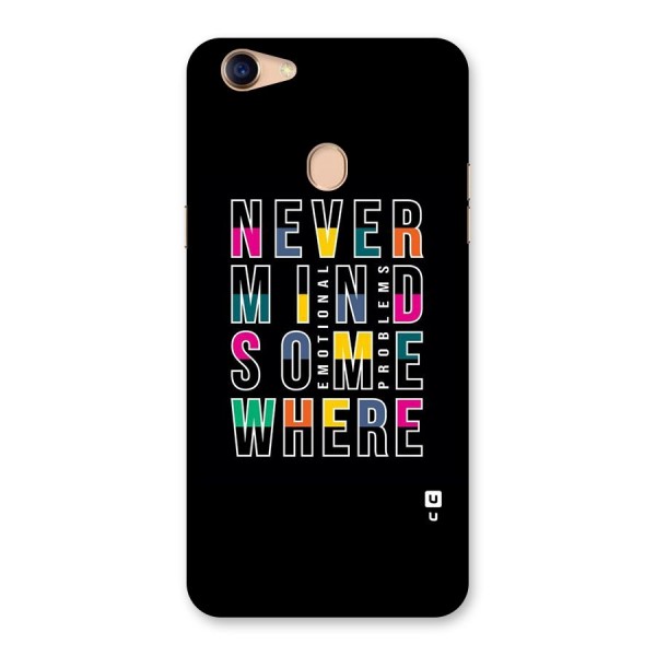 Nevermind Somewhere Back Case for Oppo F5