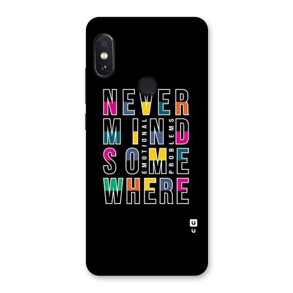 Nevermind Somewhere Back Case for Redmi Note 5 Pro