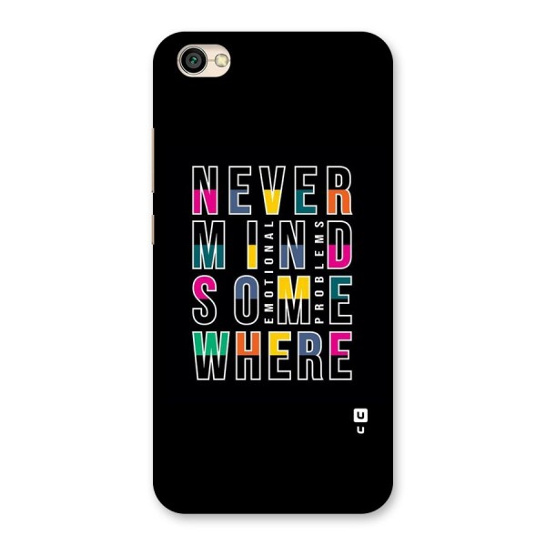 Nevermind Somewhere Back Case for Redmi Y1 Lite