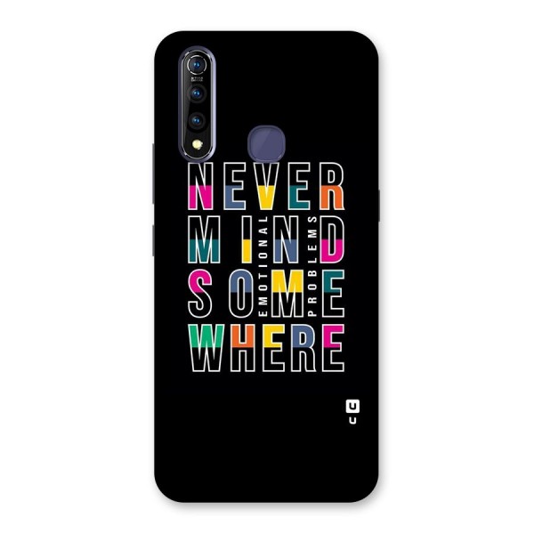 Nevermind Somewhere Back Case for Vivo Z1 Pro