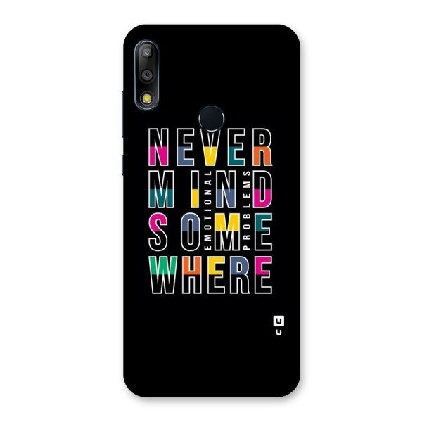 Nevermind Somewhere Back Case for Zenfone Max Pro M2