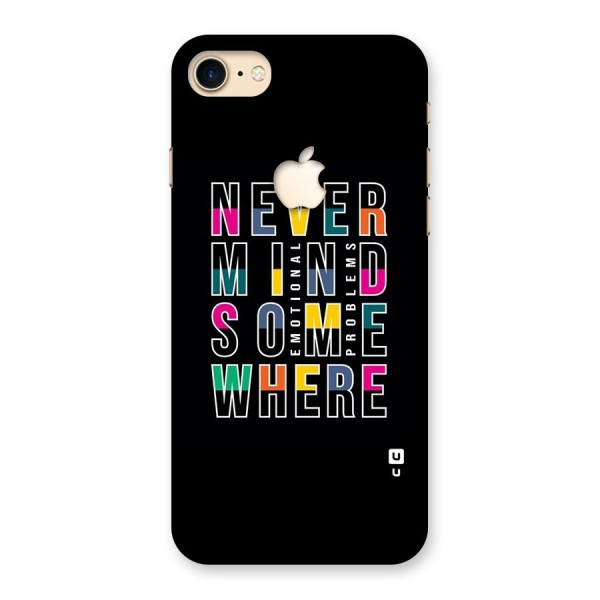 Nevermind Somewhere Back Case for iPhone 7 Apple Cut