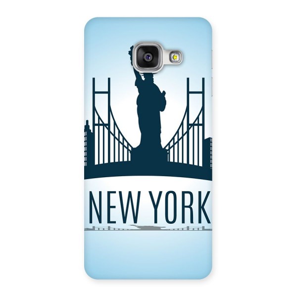 New York Skyline Back Case for Galaxy A3 2016