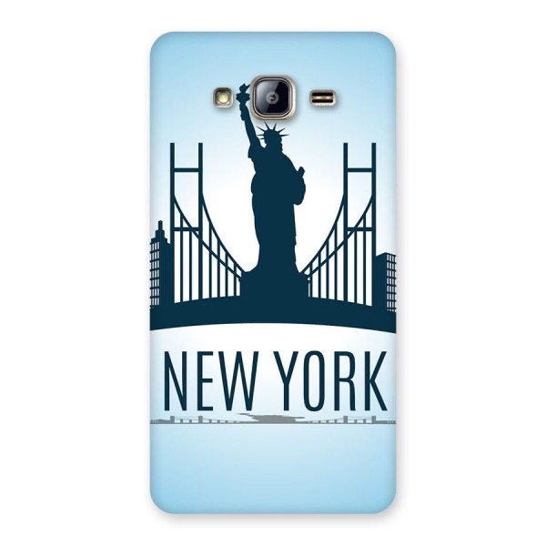 New York Skyline Back Case for Galaxy On5