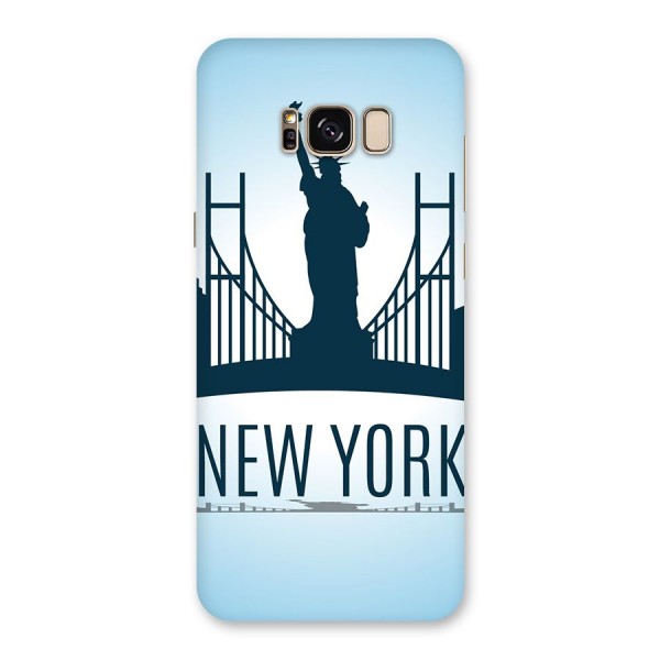 New York Skyline Back Case for Galaxy S8 Plus