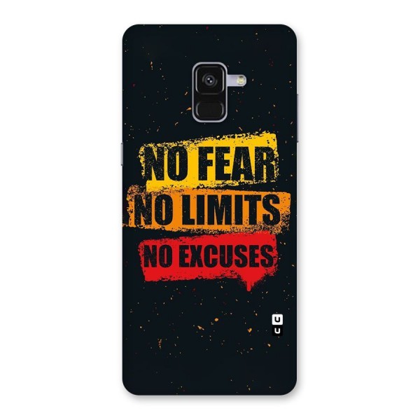 No Fear No Limits Back Case for Galaxy A8 Plus