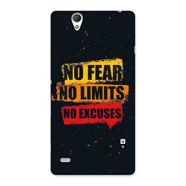 No Fear No Limits Back Case for Sony Xperia C4