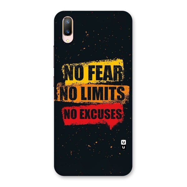 No Fear No Limits Back Case for Vivo V11 Pro