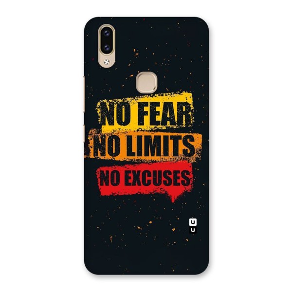 No Fear No Limits Back Case for Vivo V9