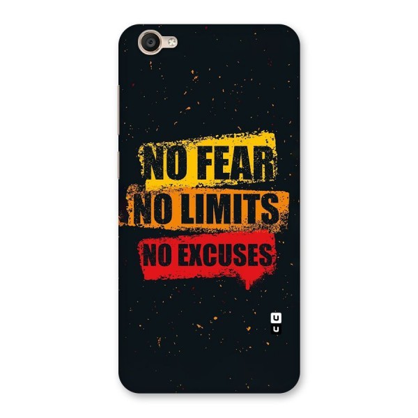 No Fear No Limits Back Case for Vivo Y55s