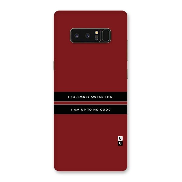 No Good Swear Back Case for Galaxy Note 8