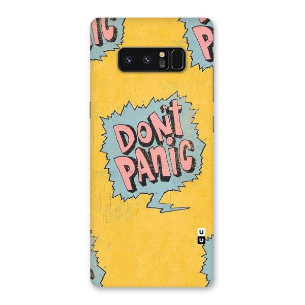 No Panic Back Case for Galaxy Note 8