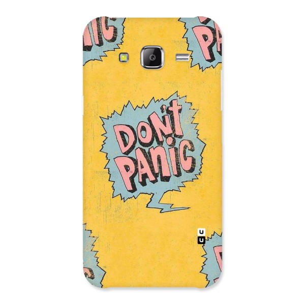 No Panic Back Case for Samsung Galaxy J5