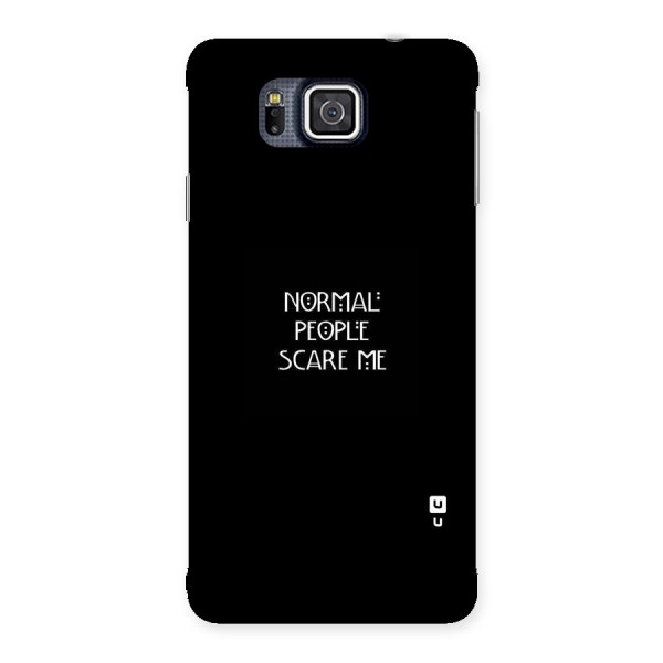 Normal People Back Case for Galaxy Alpha