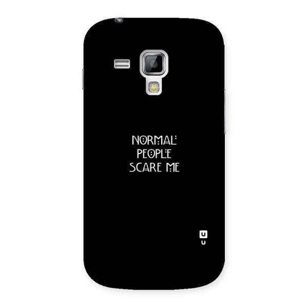 Normal People Back Case for Galaxy S Duos