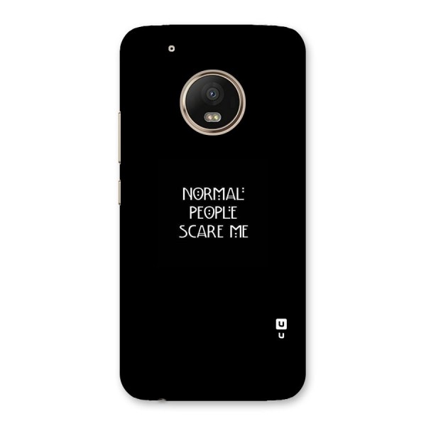 Normal People Back Case for Moto G5 Plus