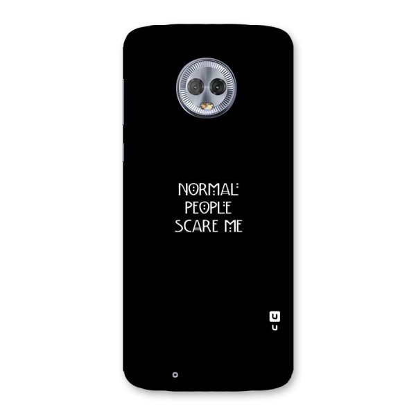 Normal People Back Case for Moto G6