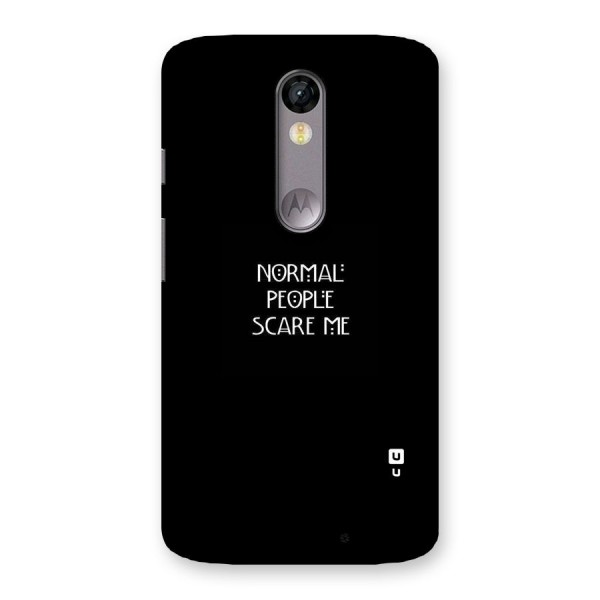 Normal People Back Case for Moto X Force