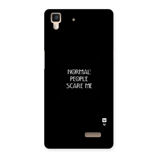 Normal People Back Case for Oppo R7