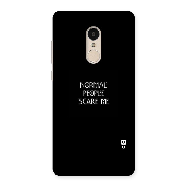 Normal People Back Case for Xiaomi Redmi Note 4