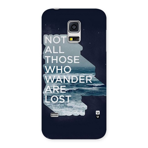 Not Lost Back Case for Galaxy S5 Mini