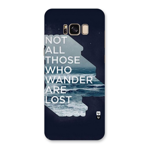 Not Lost Back Case for Galaxy S8 Plus