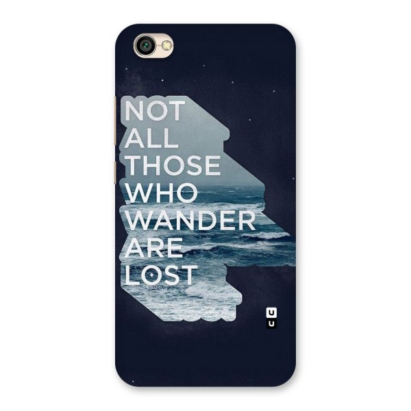 Not Lost Back Case for Redmi Y1 Lite