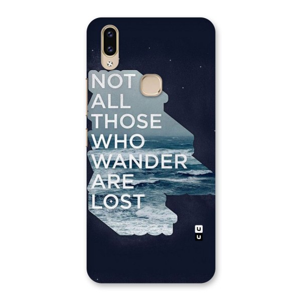 Not Lost Back Case for Vivo V9