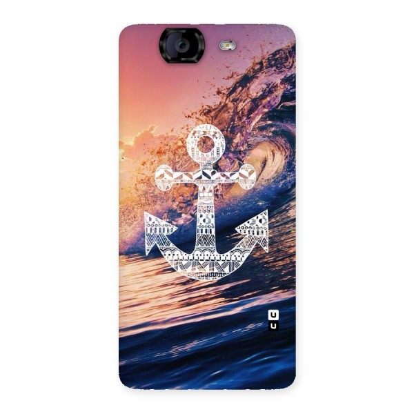 Ocean Anchor Wave Back Case for Canvas Knight A350