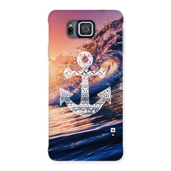 Ocean Anchor Wave Back Case for Galaxy Alpha