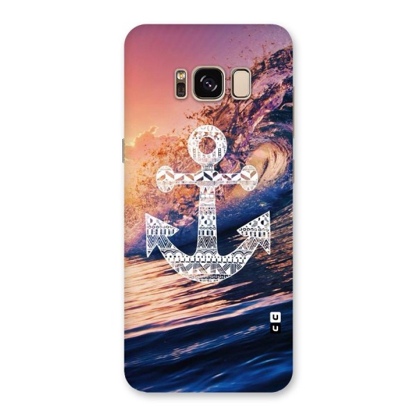 Ocean Anchor Wave Back Case for Galaxy S8