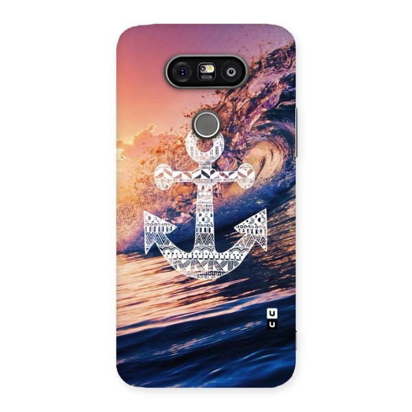 Ocean Anchor Wave Back Case for LG G5