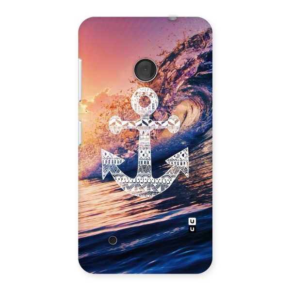 Ocean Anchor Wave Back Case for Lumia 530