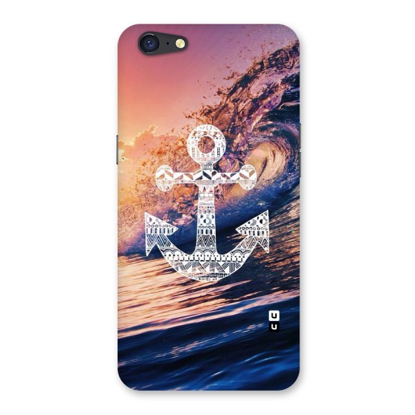 Ocean Anchor Wave Back Case for Oppo A71