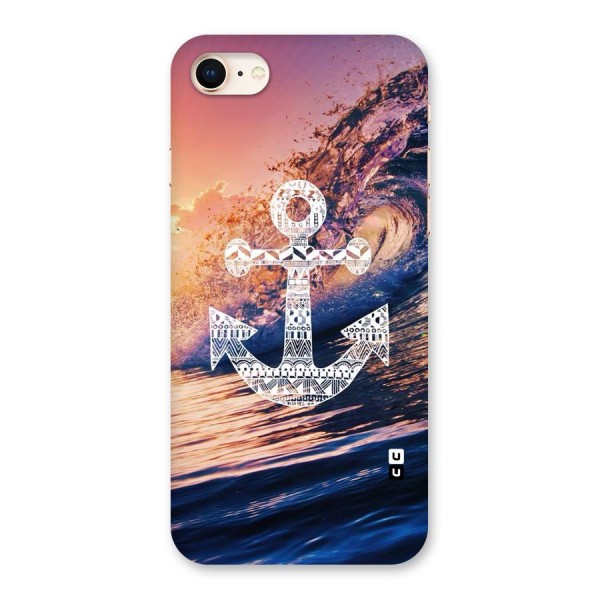 Ocean Anchor Wave Back Case for iPhone 8