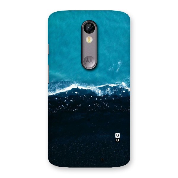 Ocean Blues Back Case for Moto X Force