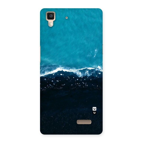 Ocean Blues Back Case for Oppo R7