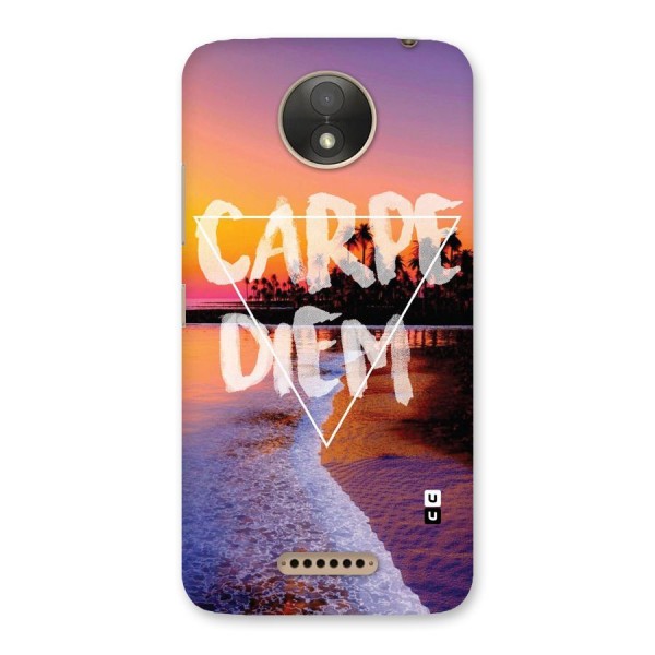 Oceanic Diem Back Case for Moto C Plus