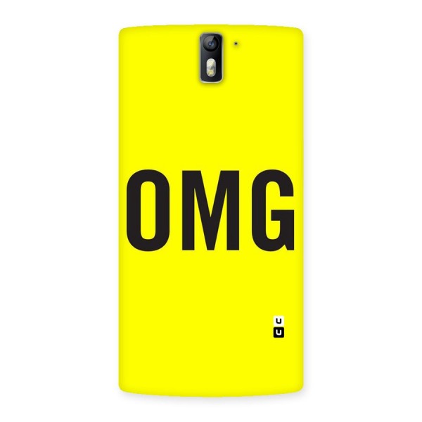 Oh My God Back Case for One Plus One