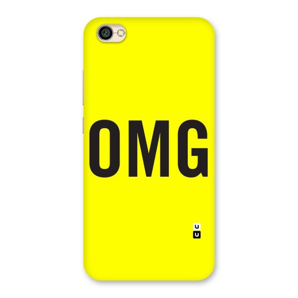 Oh My God Back Case for Redmi Y1 Lite