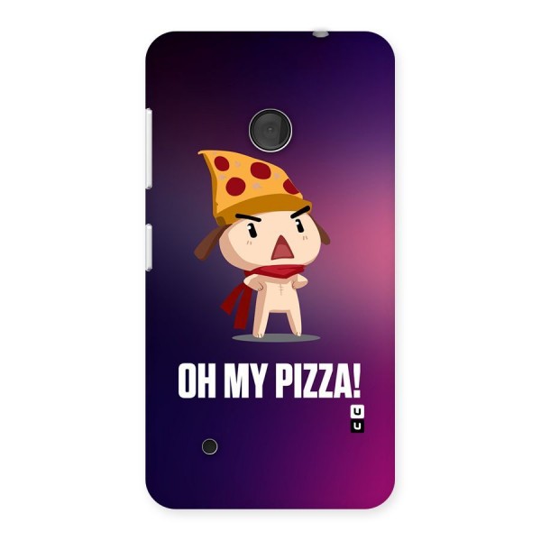 Oh My Pizza Back Case for Lumia 530