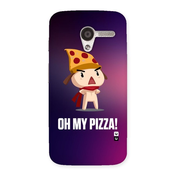 Oh My Pizza Back Case for Moto X