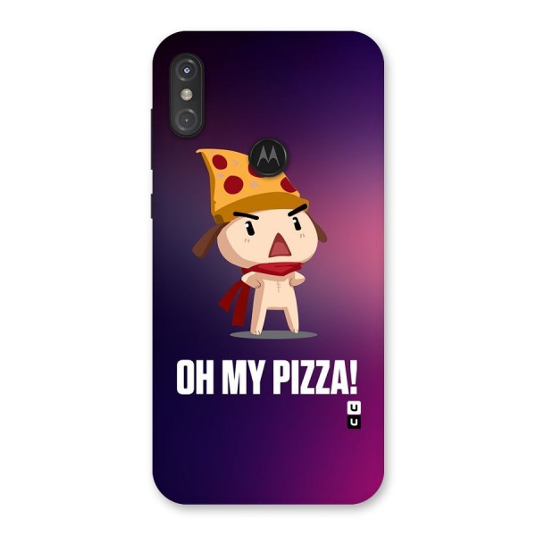 Oh My Pizza Back Case for Motorola One Power